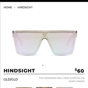 Brand new Hindsight Quay Sunglasses 🕶